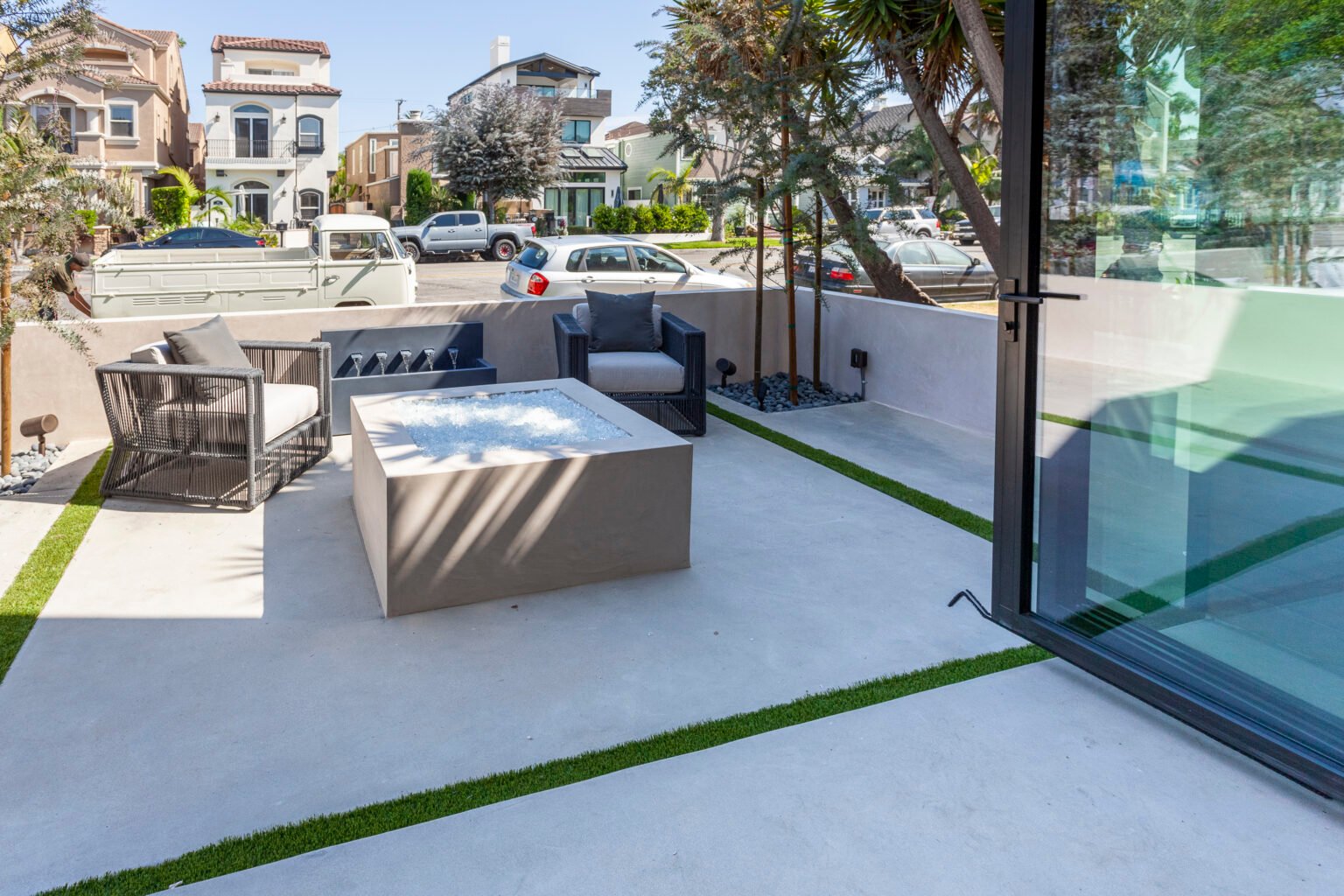 V roof backyard image